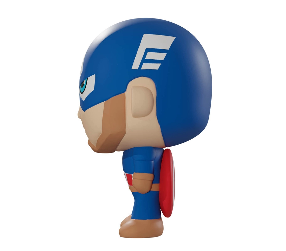 Marvel Foamate Slow Rising Figure Toy - Captain America (37313669-SLR902_CAP)