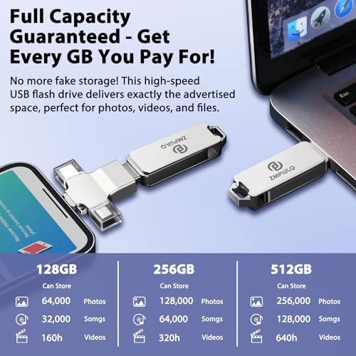 USB Stick - USB 3.0 USB-C 256GB for iPhone
