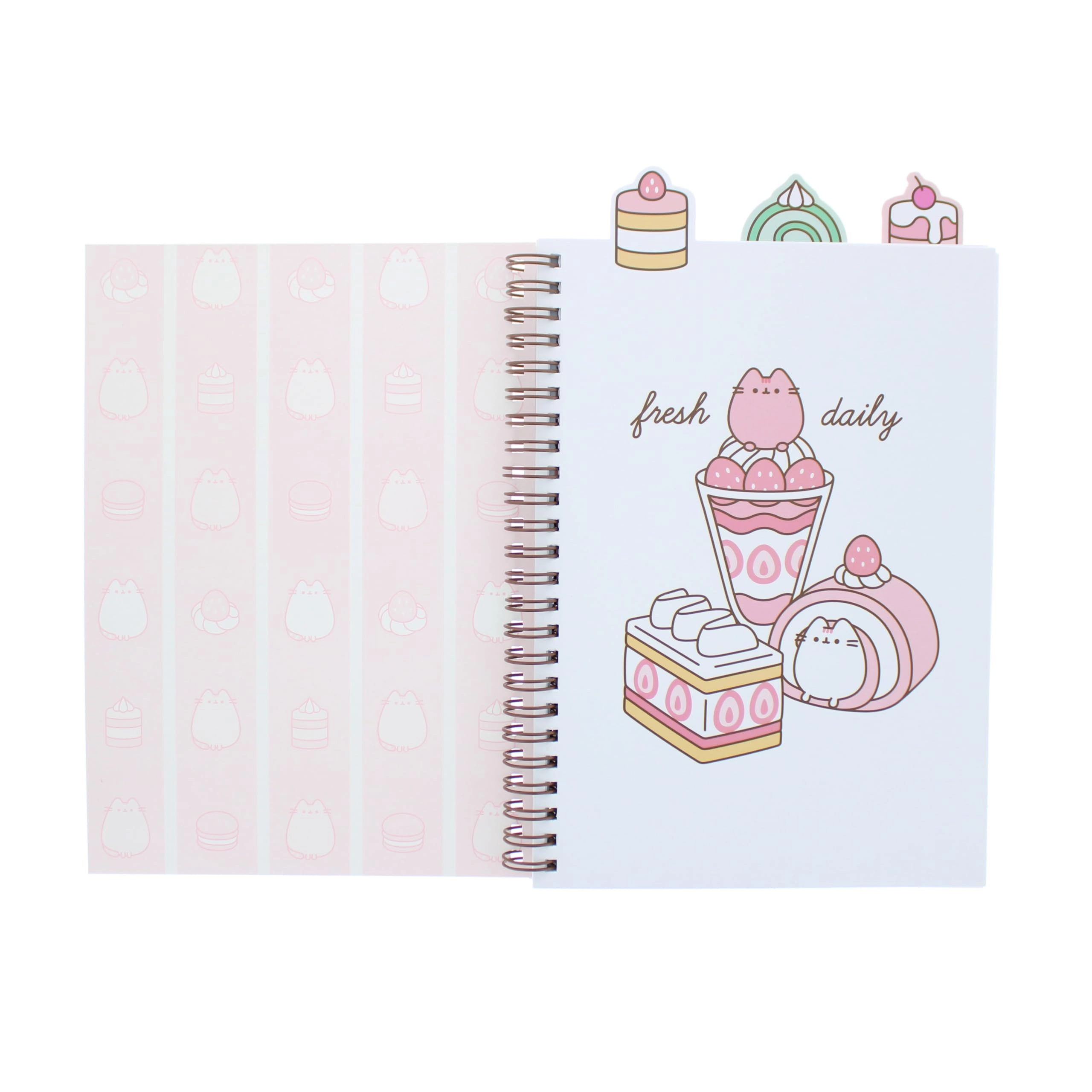 Pusheen Project Notebook A5 Spiral - Lined 80 Sheets