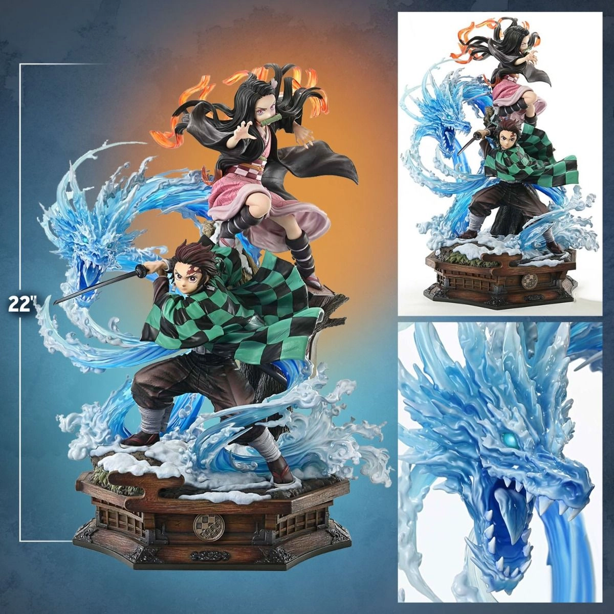 Tanjiro + Nezuko - Demon Slayer Concept Masterline