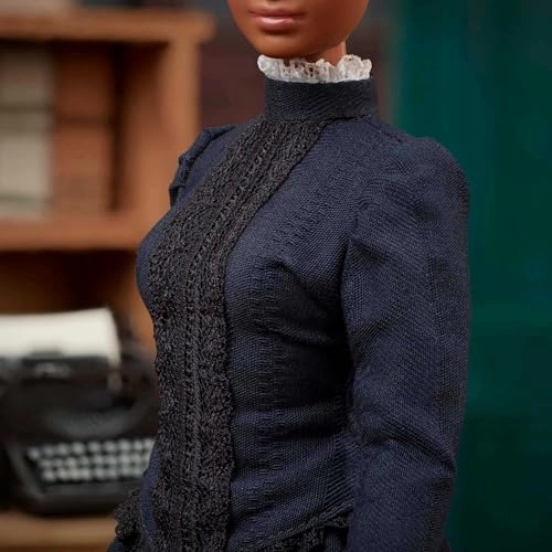 Ida B. Wells Inspiring Women Doll - Blue Dress Newspaper Accessory Ages 6+