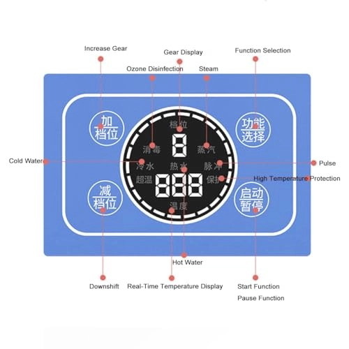 High Pressure Steam Cleaner - 3Bar 900ml