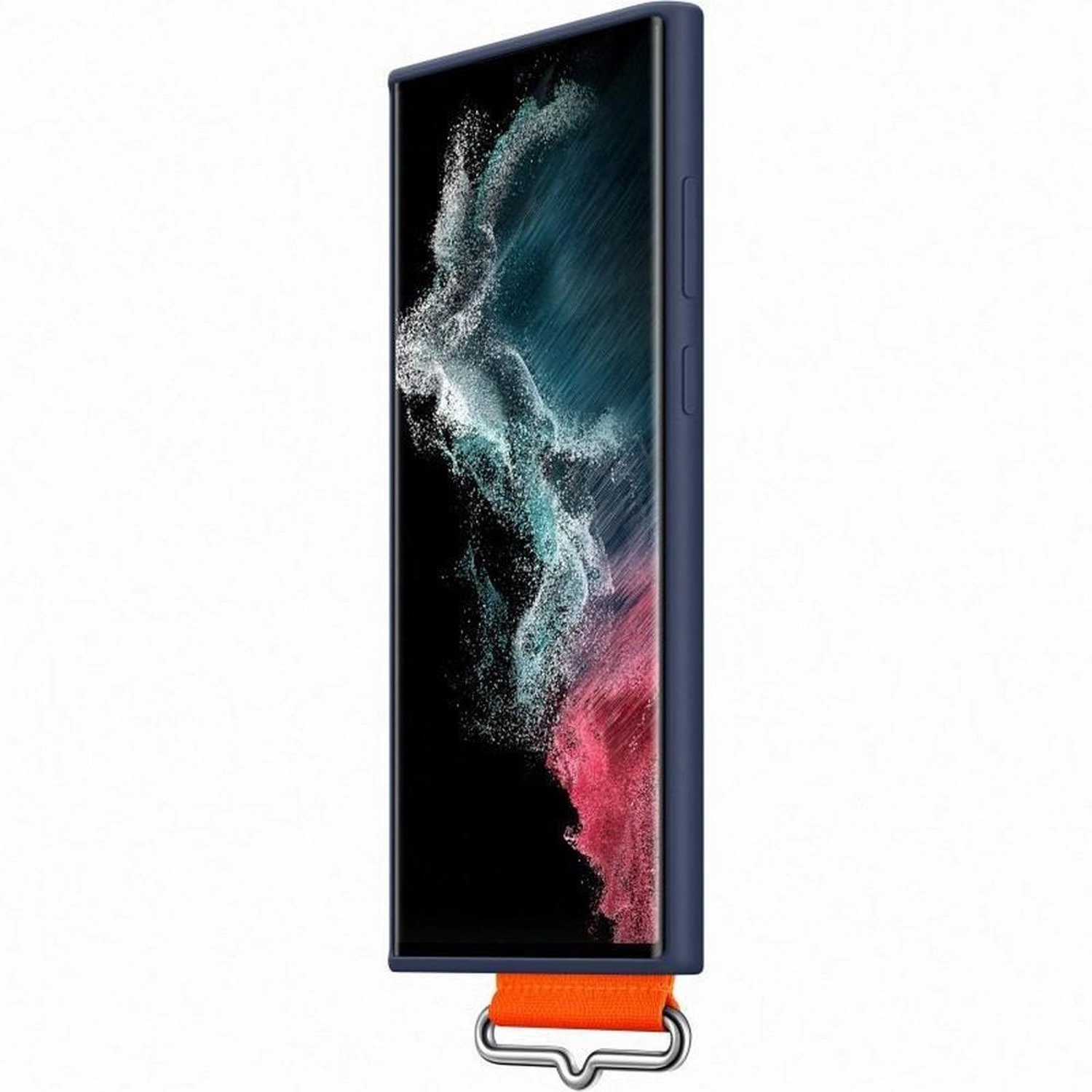 Silicone Cover with Strap Silicone Case for Samsung Galaxy S22 Ultra