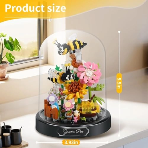 Bee Bouquet - Building Blocks Dust Cover Bonsai
