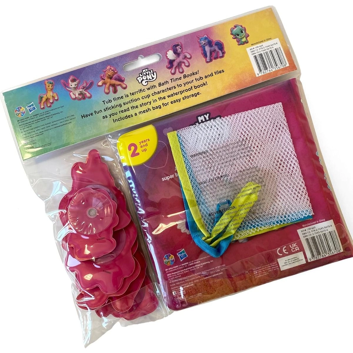 My Little Pony Bath Time Books - 2+ Multi Colour