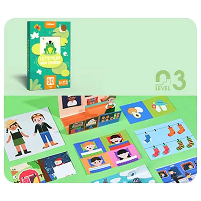 Lets Play Sticker Book Level 3