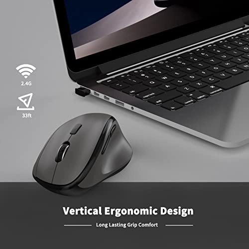 Ergonomic Vertical Mouse - USB