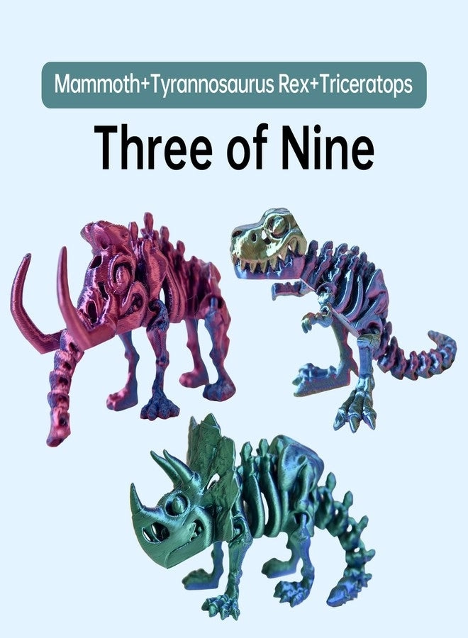 Dragon Figure - 9PCS 3D Printed Bundle