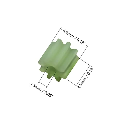 Plastic Gear - 20pcs 18 Teeth 0.5 Modulus