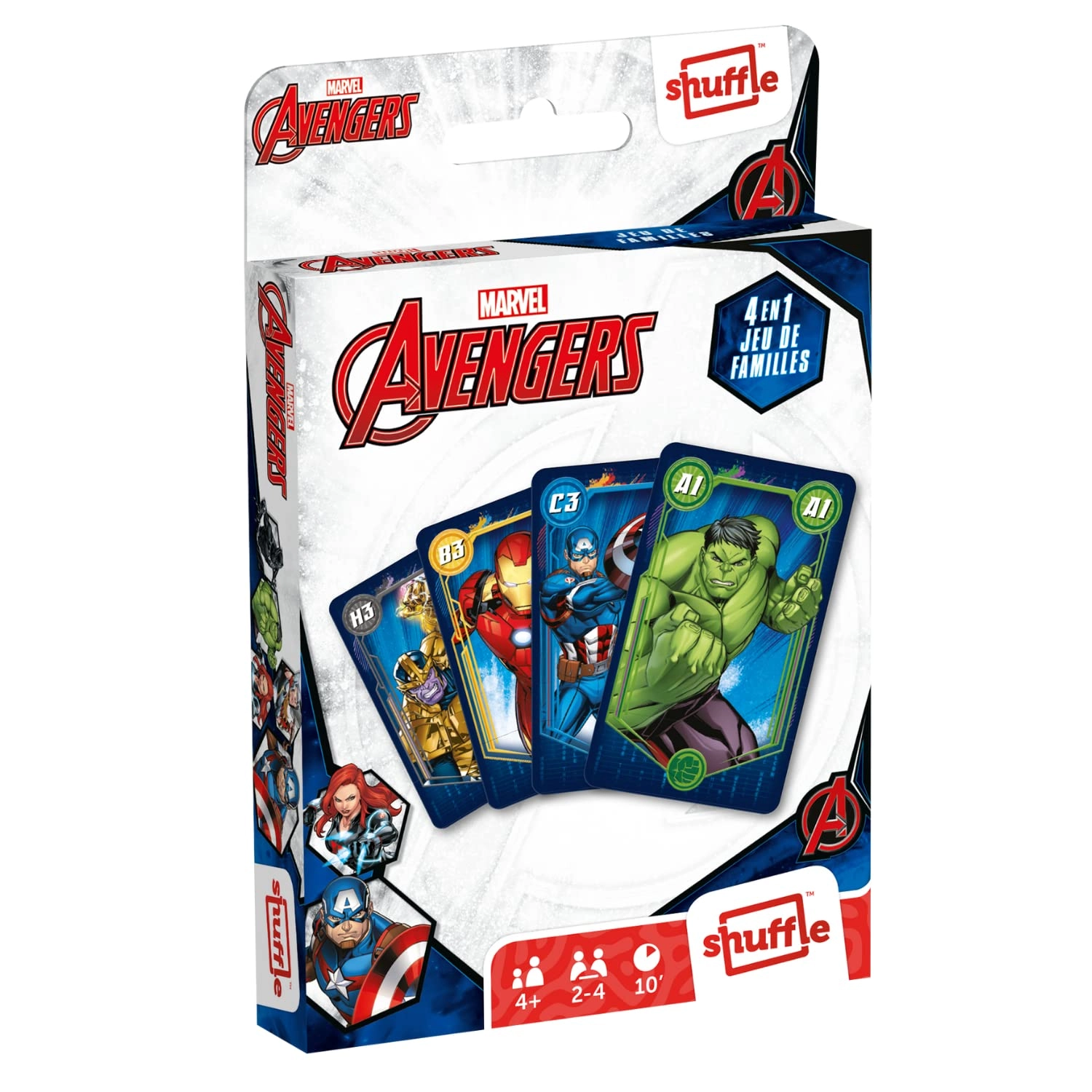 Shuffle Family Avengers Game - Superhero (French)