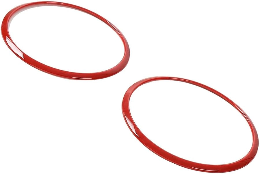 Edinstry Car Roof Speaker Cover - Red 2007-2014 Jeep Wrangler JK