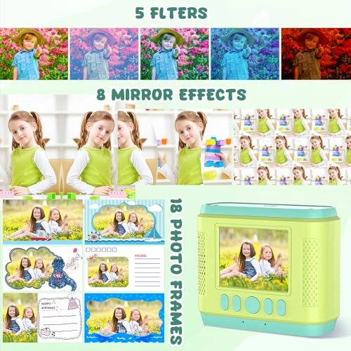 Kids Instant Print Camera