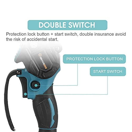 Mini Chainsaw - 6 Inch Cordless 2 Batteries