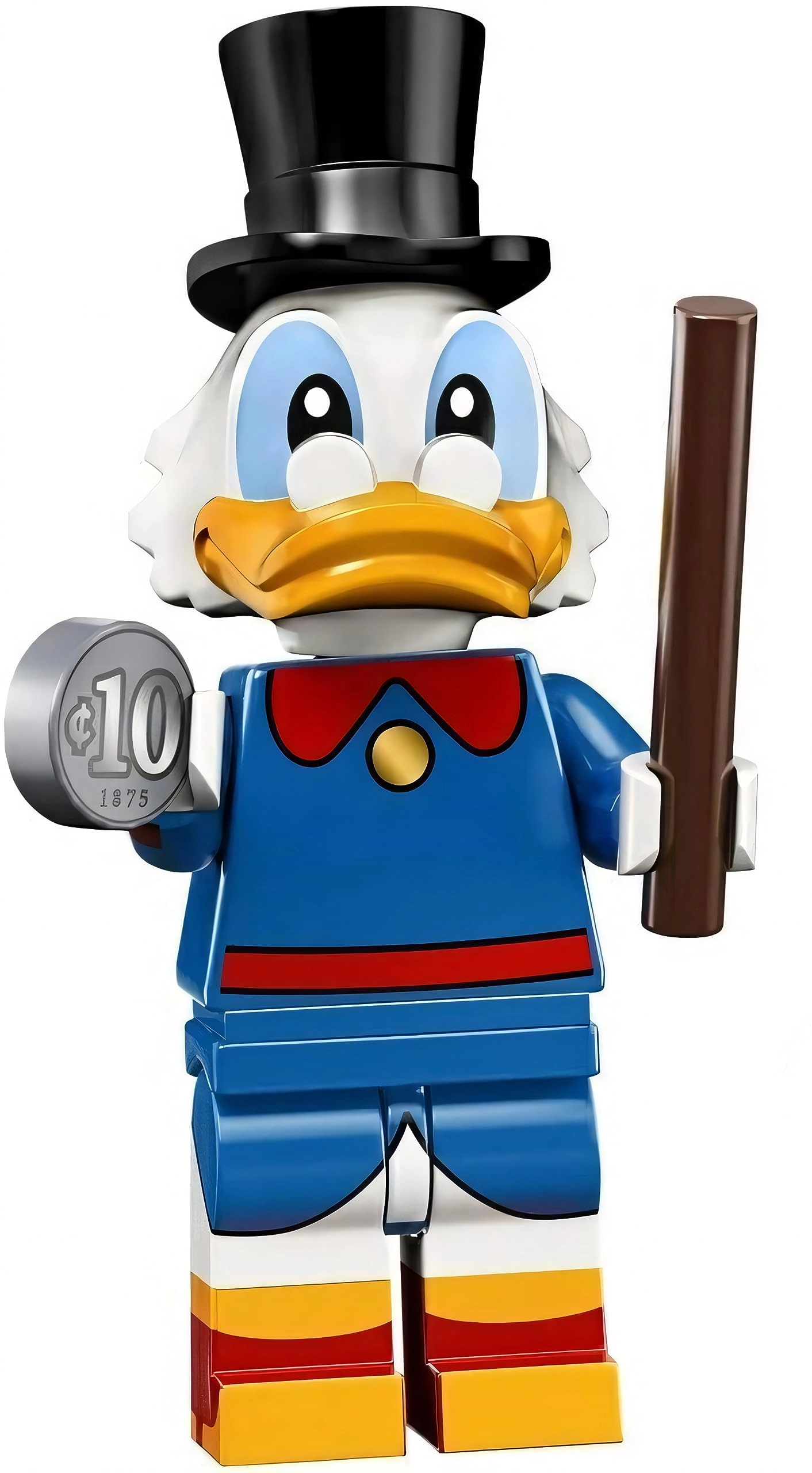 LEGO Scrooge McDuck Minifig (71024) - Purple Cape Sealed mystery foil pack