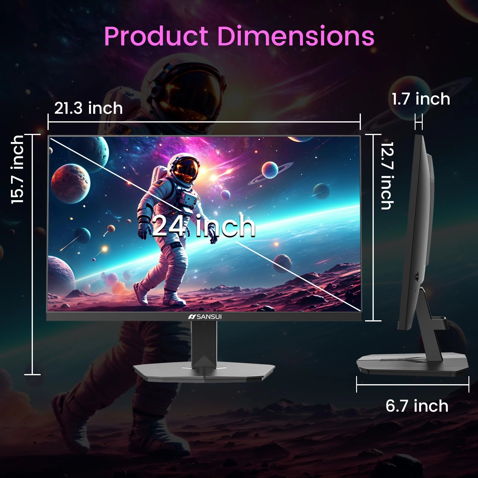 ES-G24F4M - FHD 1080P 24 Inch