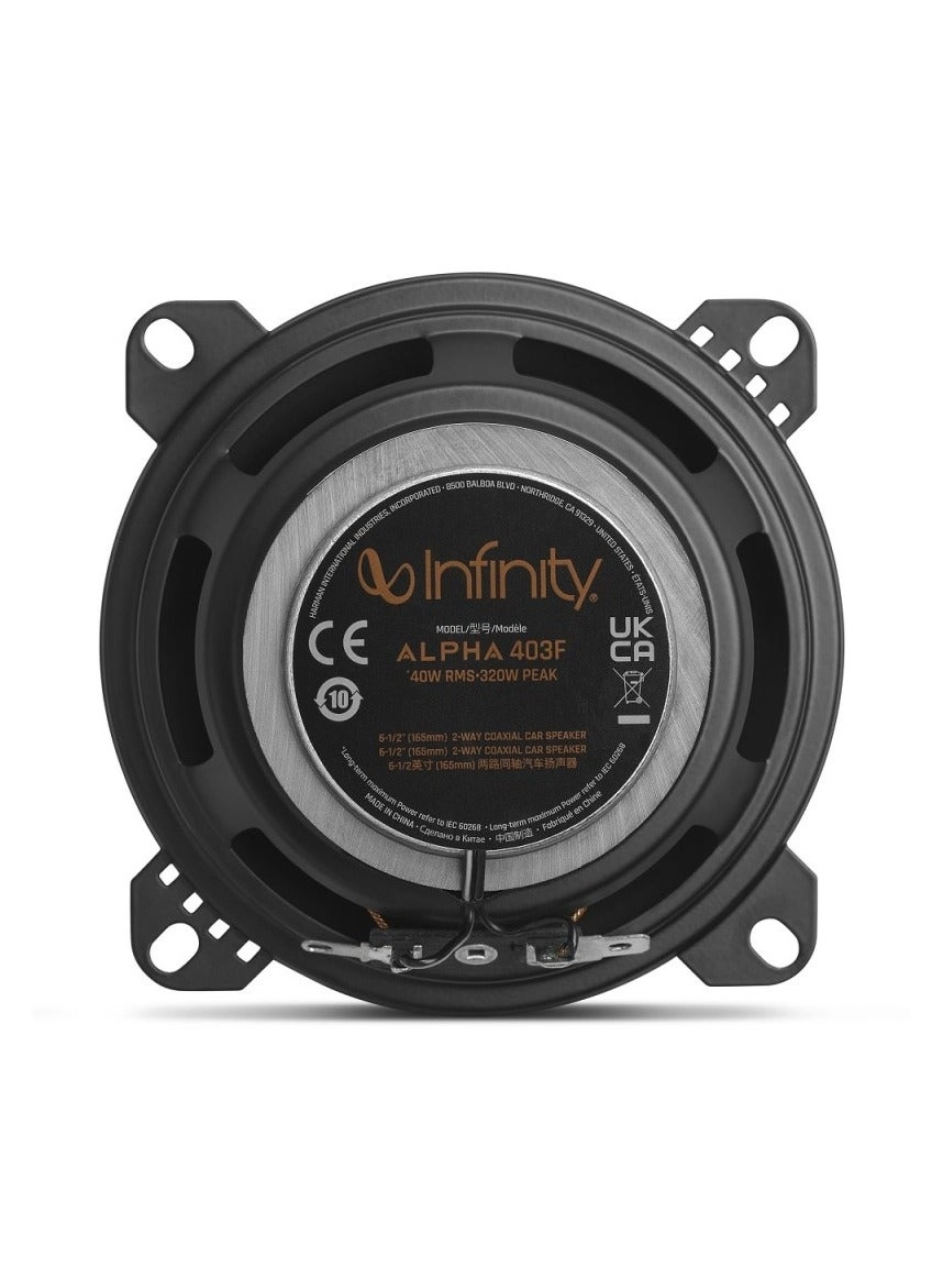 Alpha 403F - 4" Coaxial