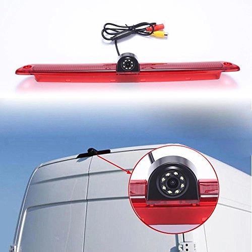 Brake Light Reversing Camera + Rear View Mirror Monitor - Night vision 628 x 586 pixels