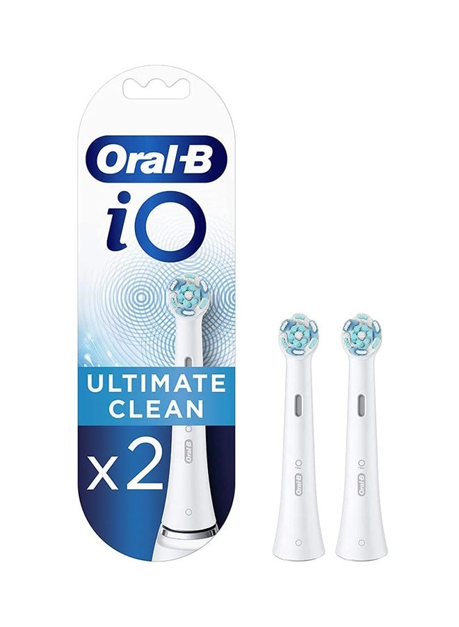 iO ultimate clean - 2 Count White