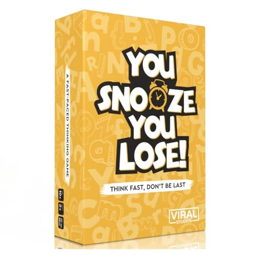 You Snooze You Lose - 250 Cards 15+