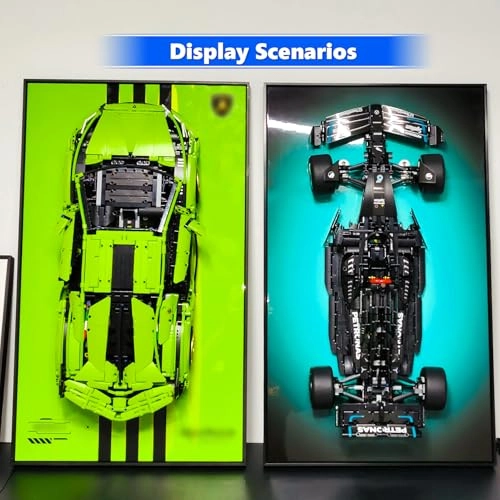 Display Wallboard - Compatible with Lego Technic Lamborghini Sián FKP 37 42115 29.52*17.71in