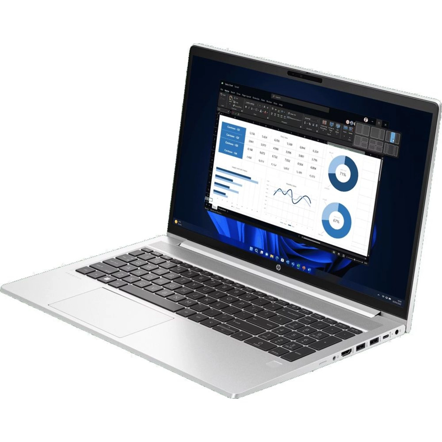 ProBook 455 G10 - 15.6'' Ryzen 7 7730U 16GB DDR4 512GB SSD