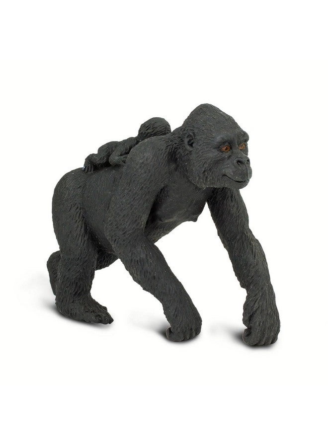 Lowland Gorilla with Baby Figure 4.1"