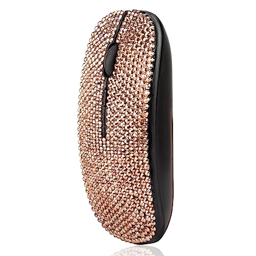 Crystal Rhinestone Wireless Mouse - wireless