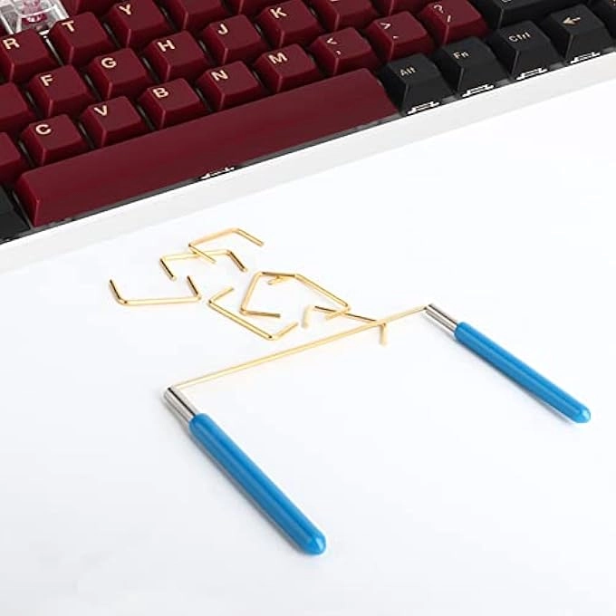 RUNJRX KEYBOARD STABILIZERS - STEEL WIRE CORRECTOR LEVELING ADJUSTER