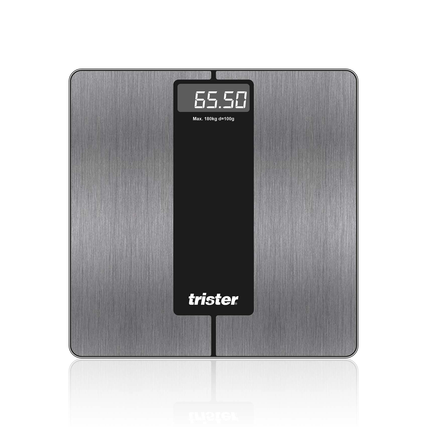 Trister Electronic Bathroom Scale - 180KG safety glass platform