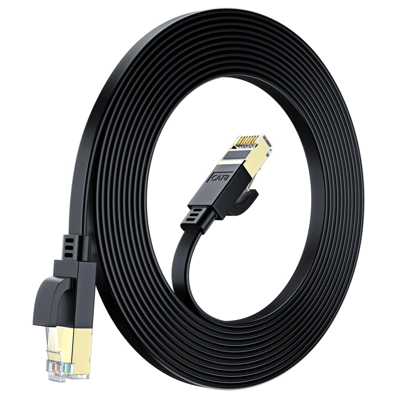 Maximm Cat8 Flat Ethernet Cable - 25FT
