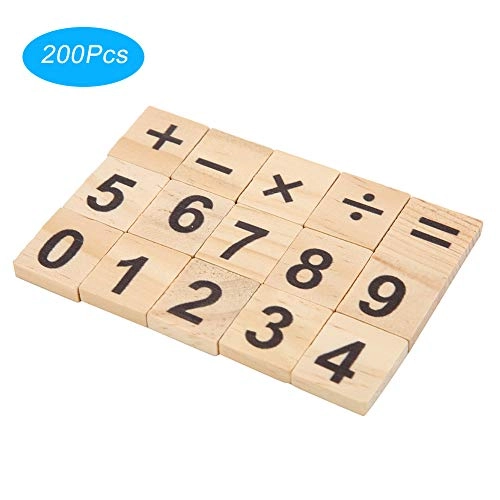 Wood Scrabble Tiles - 200 pieces