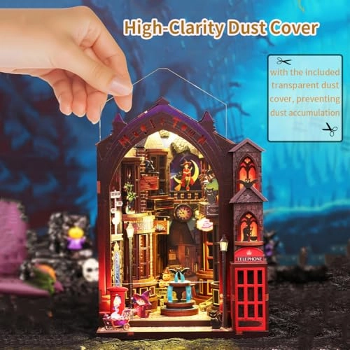 Miniature Wooden Dollhouse Furniture Kit - Creative Room 1:24