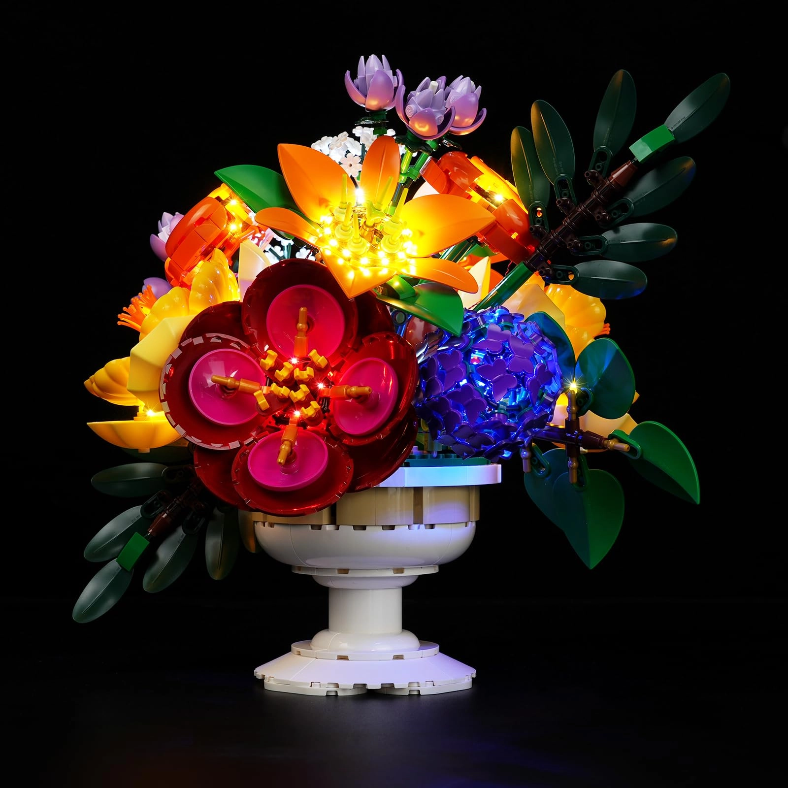 yingaikeji Light Kit Compatible with Lego Botanicals Flower Arrangement 10345 - LED USB