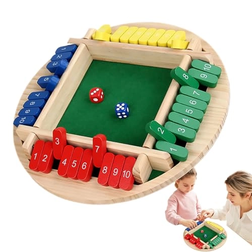 Close the Box Game - Solid Wood