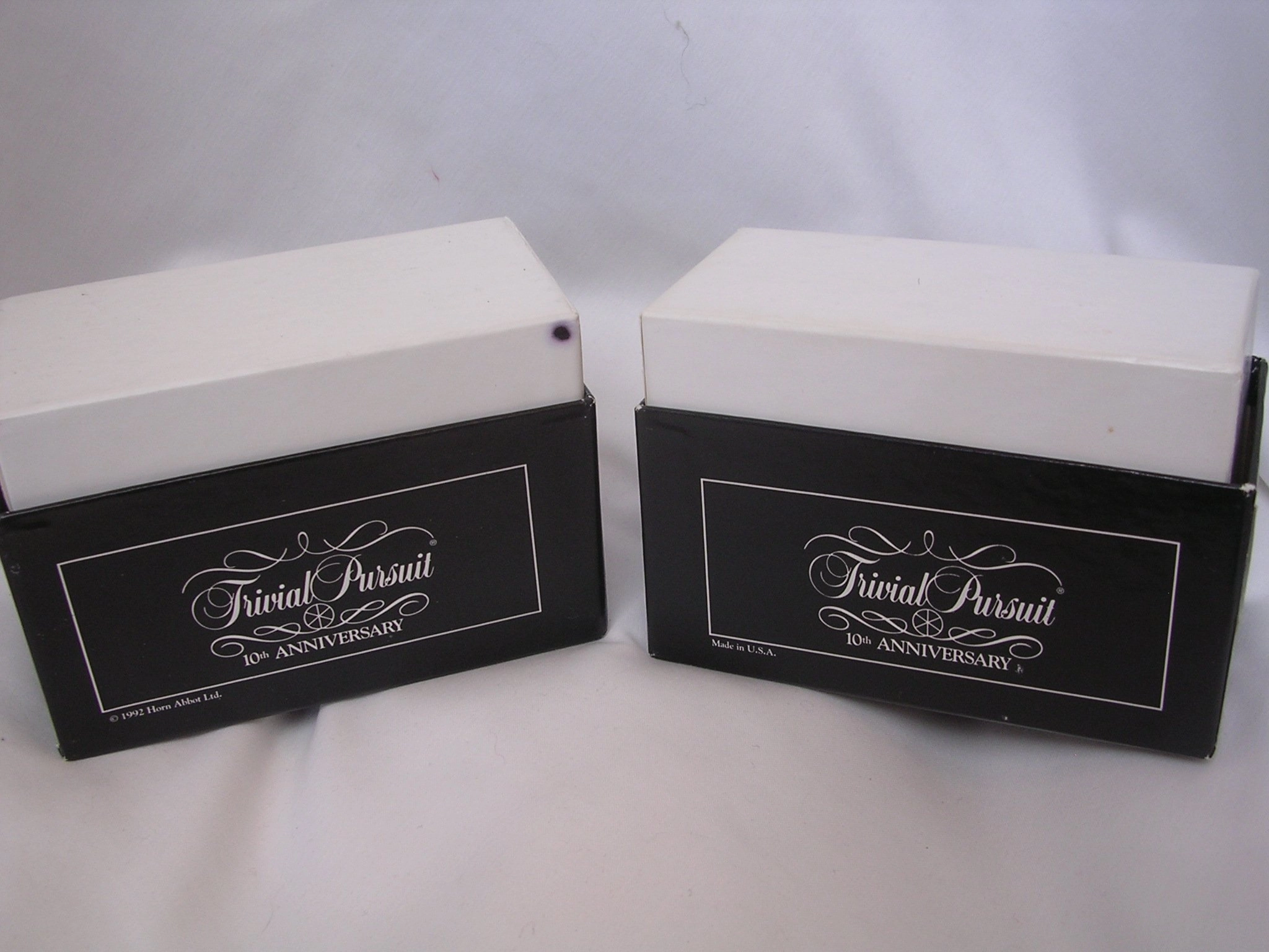 Horn Abbot Trivial Pursuit: 10th Anniversary Subsidiary Card Set