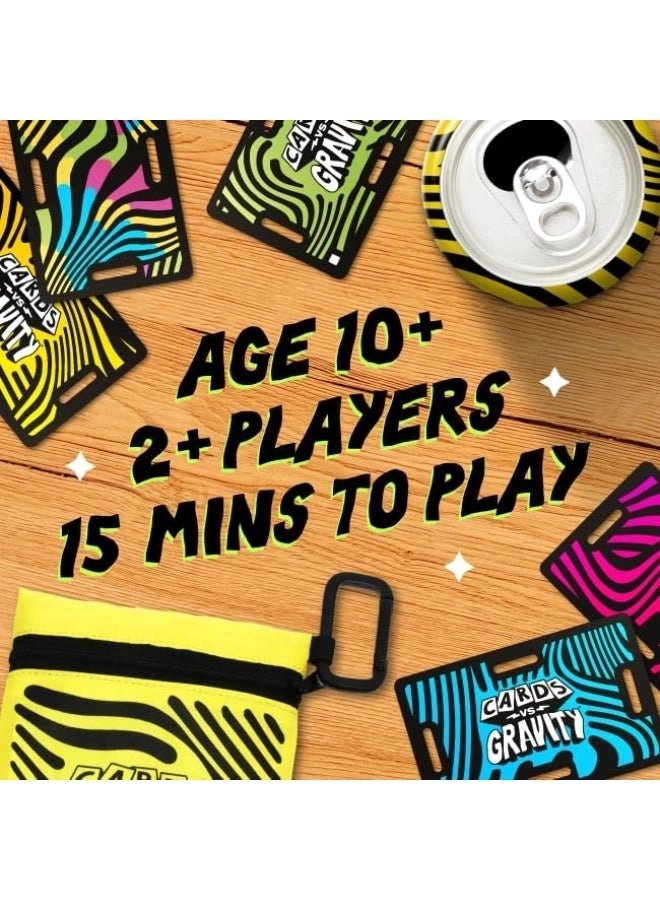 Cards vs Gravity: Ultimate Stacking & Balancing Travel Game - Card Game