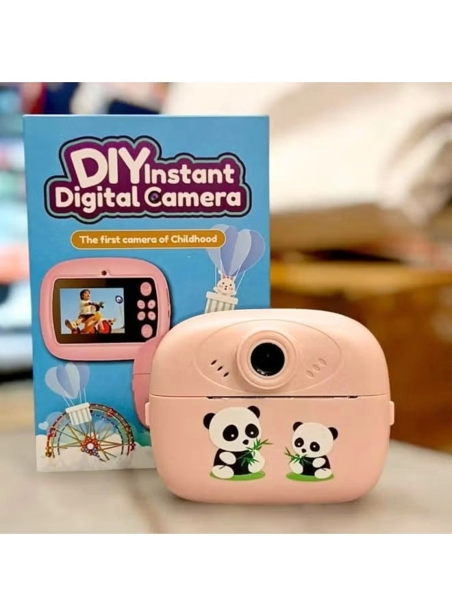 Tiger KIPC-PANDA - Dual Lens Zero Ink Thermal Printing Pink Panda