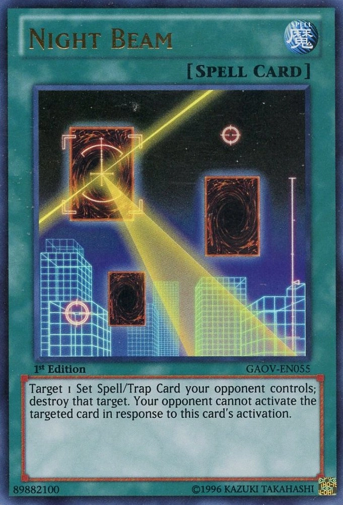 Yu-Gi-Oh! Night Beam (GAOV-EN055) - 1st Edition