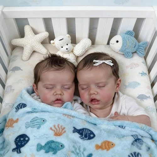 Reborn Baby Doll - 18 inch Vinyl Girl Ages 3+ Bundle