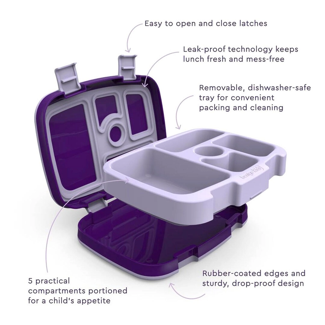 Unicorn Printed Leak Proof Kids Lunch Box - Unicorn