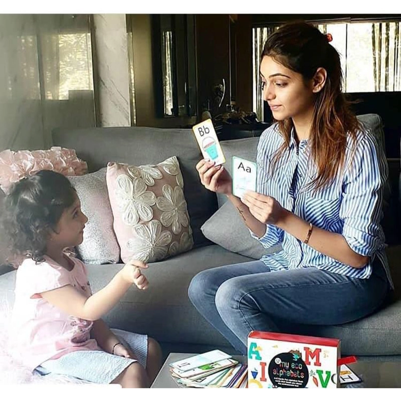 Eco Alphabets Letter Recognition Card Game - 3 years & above