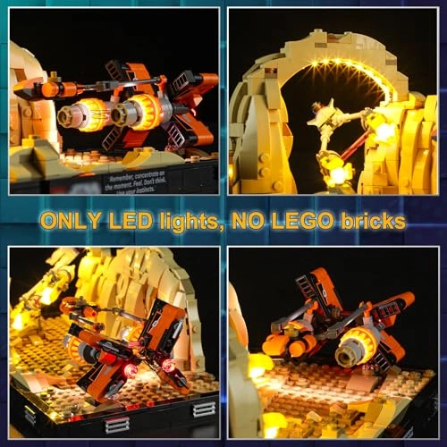 Led Light for LEGO 75380 Mos ESPA Podrace Dioroma