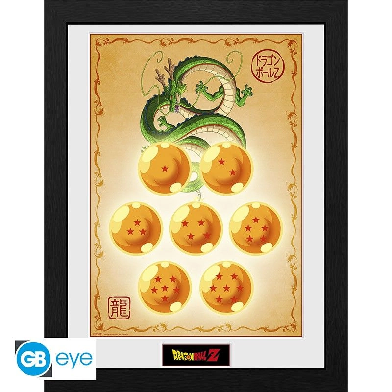 ABYstyle Framed print DBZ "Dragon Balls" - 30.5 x 40.6cm