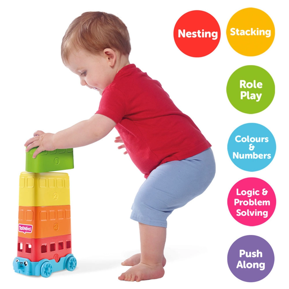 Stacker Decker Bus - Suitable for 12 months and above