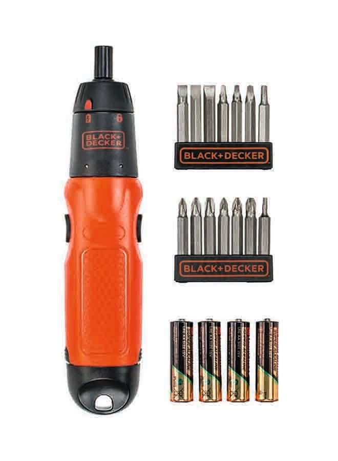 Black & Decker Cordless Screwdriver - Red/Black 800W