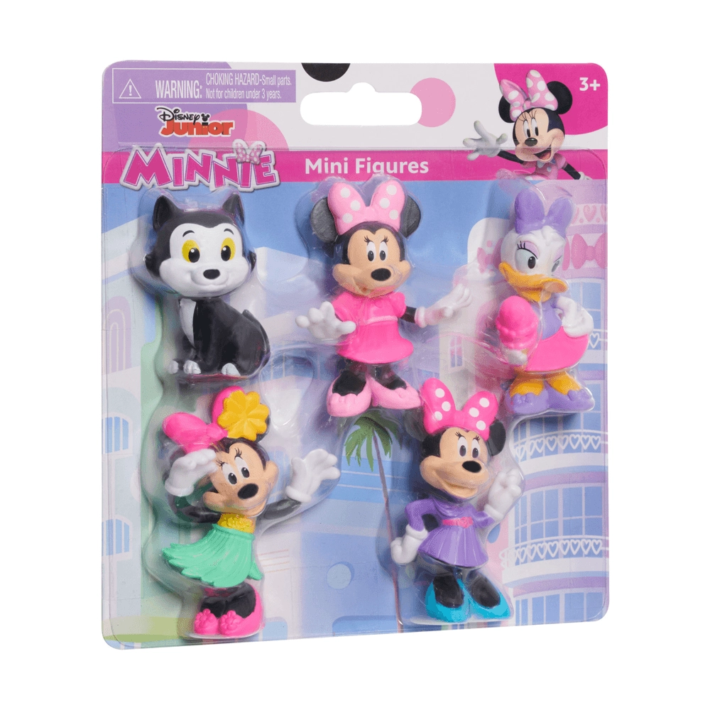 Minnie Mouse Mini Figure Set - 5 pcs