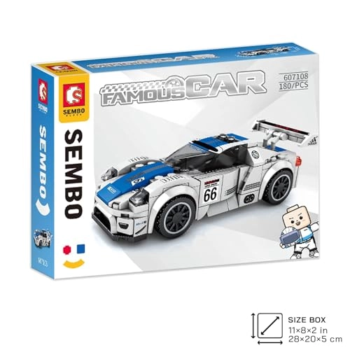 Champions Famous GT Race Car - Building Set Model Kit (607093)