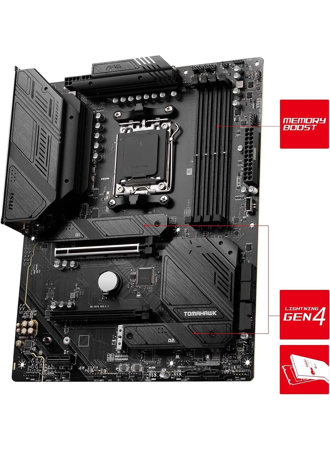 MAG B650 TOMAHAWK WIFI - AM5 ATX DDR5