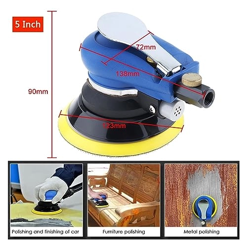 Non vacuum Pneumatic Polishing Machine - 5 inch
