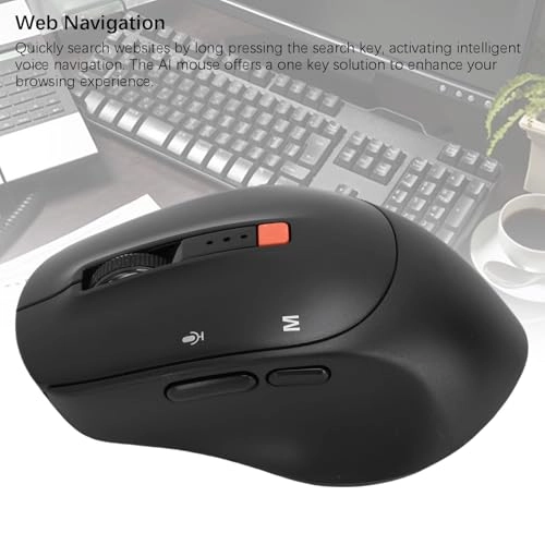 AI Wireless Mouse - 2.4G Bluetooth 5.0